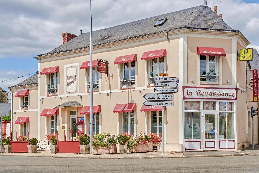 Logis La Renaissance Hotel Le Lude Exterior photo
